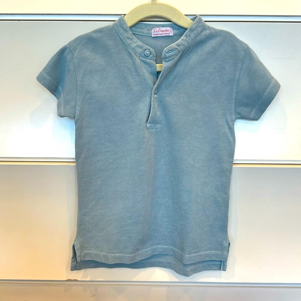 Boys short sleeve cotton shirt